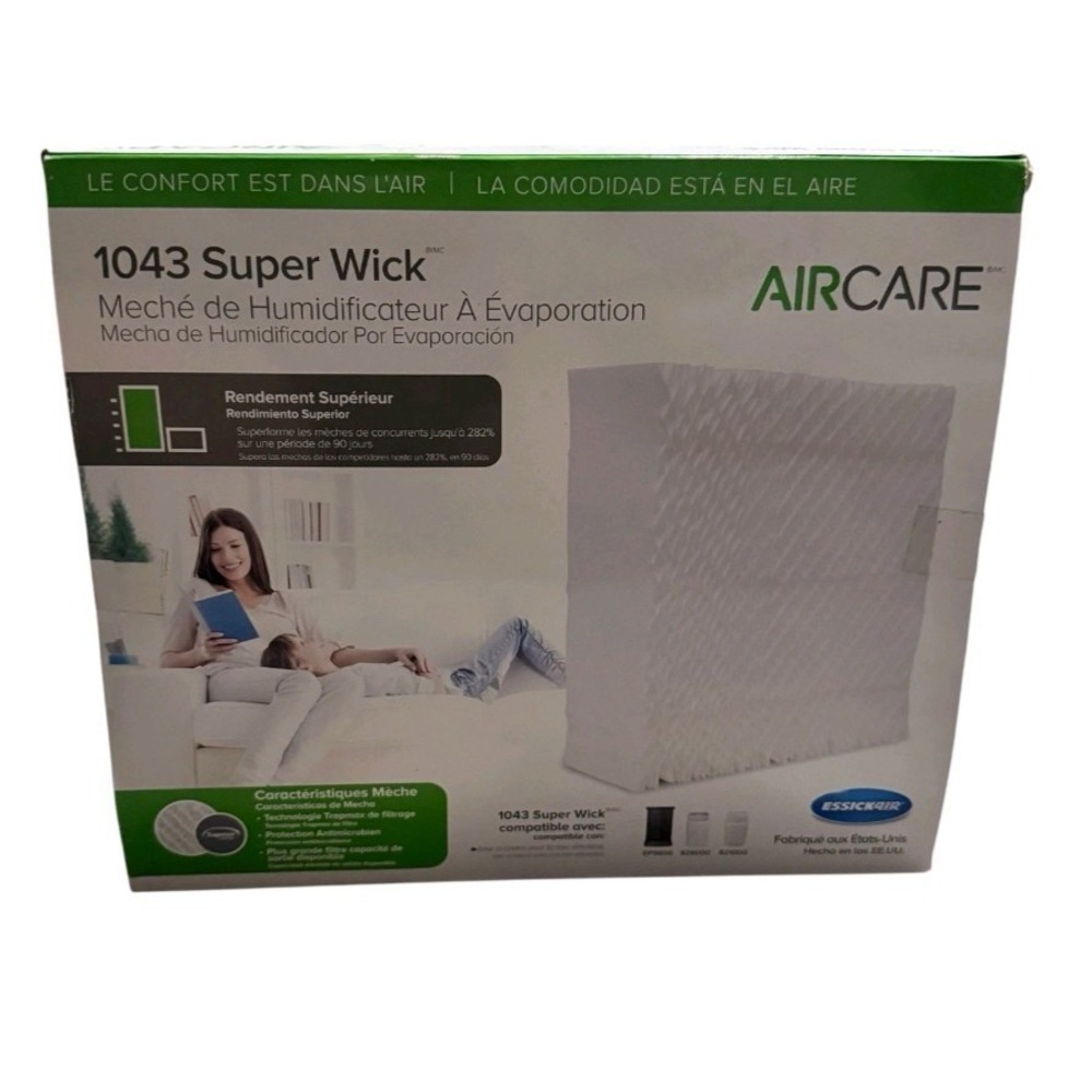1 Pack AIRCARE Evaporative 1043 Super Wick Genuine OEM Replacement Filter‎